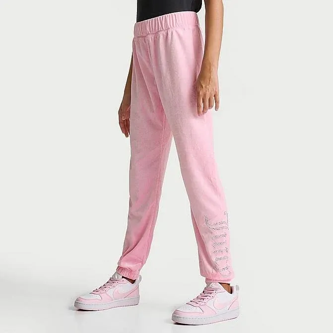 Girl's Velour Joggers