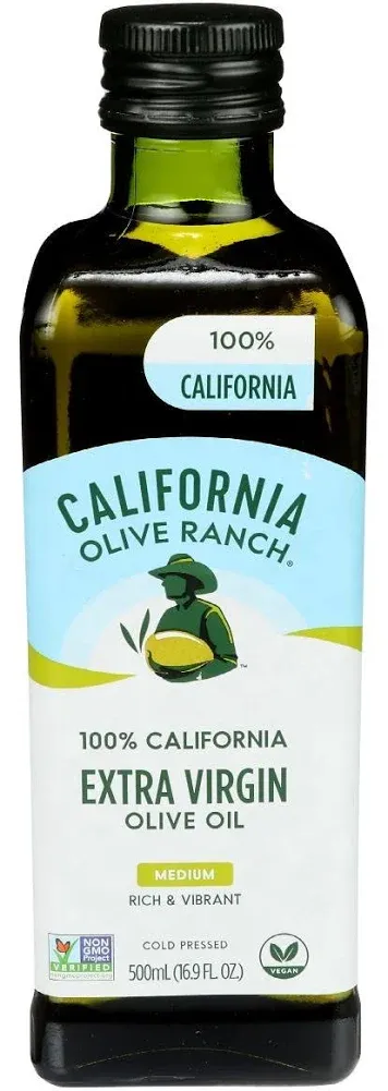 California Olive Ranch 100% California Medium Extra Virgin Olive Oil, 16.9 fl oz