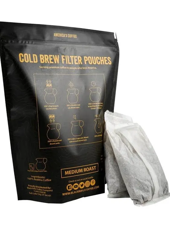 Black Rifle Coffee Company Just Black Cold Brew Packs