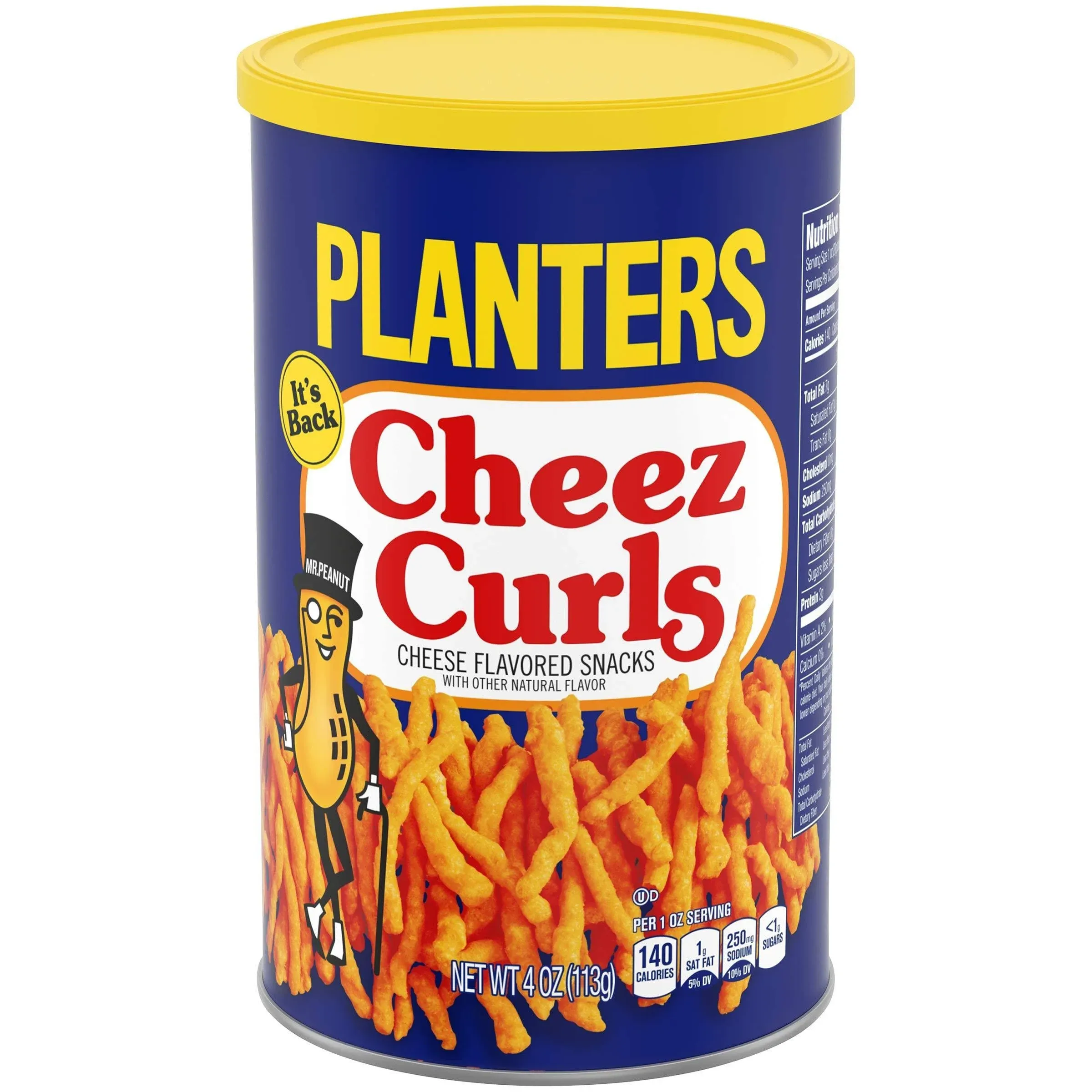 Planters Cheez Curls Cheese Flavored Snacks