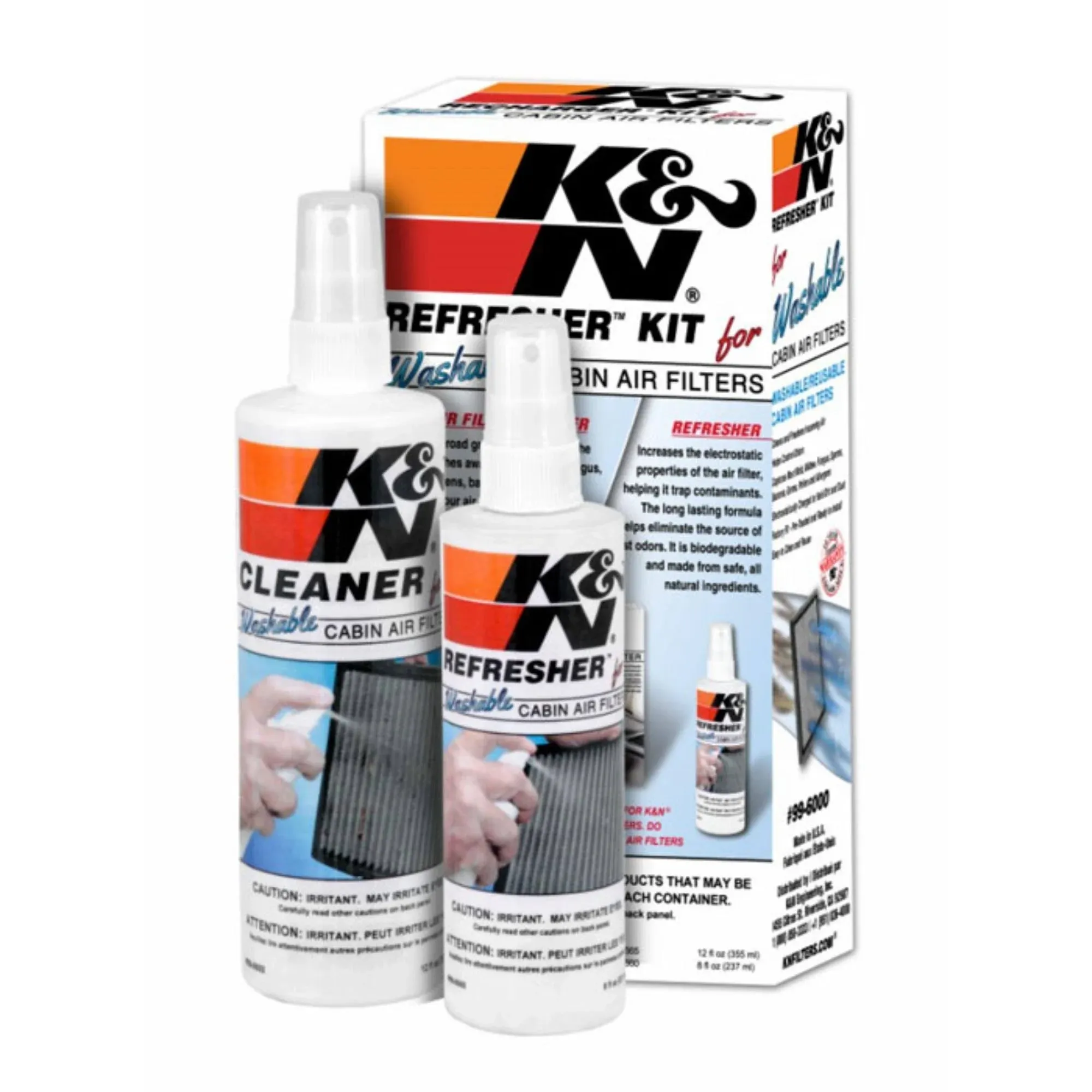 K&N Cabin Filter Cleaning Care Kit 99-6000