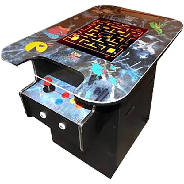 Doc and Pies Arcade Factory Cocktail Arcade Machine - 412 Retro Games - Full Size ...