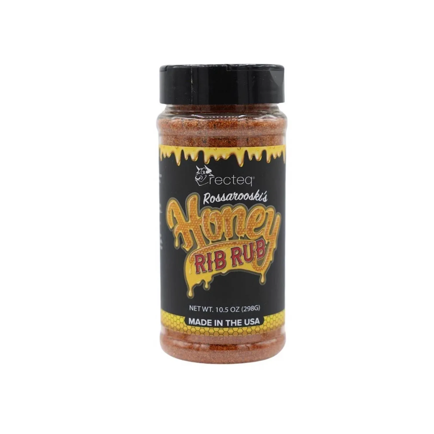 recteq Rossarooski's Honey Rib BBQ Rub | BBQ Rubs & Spices for Smoking and Grilling | Sweet n' Spicy Seasoning for Perfect Ribs