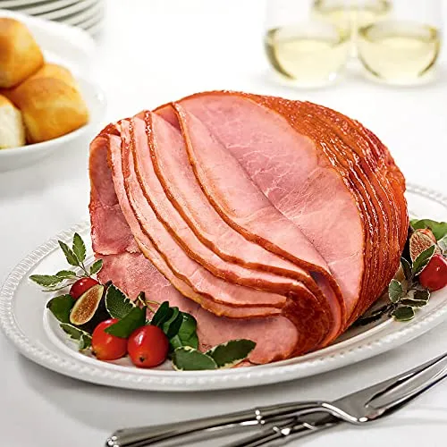 Kansas City Steak Co. (1) 7.25-8.5-lb Bone-In Hickory Smoked Ham