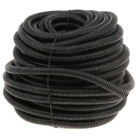 1/2 In. x 100 Ft. Black Flex Split Wire Conduit