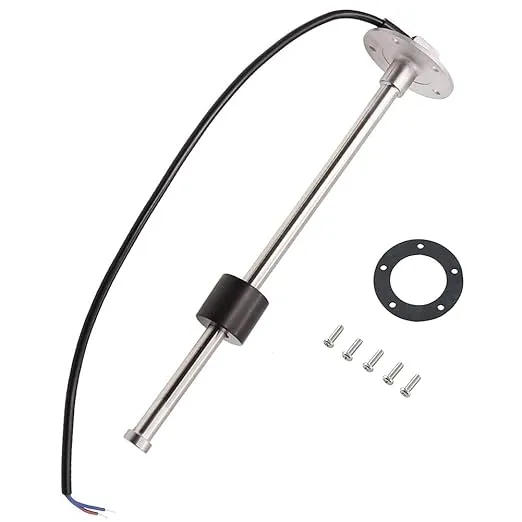 100TECH Fuel Sending Unit 240-33 Ohms 8"(200mm) Marine for Boat Vehicle Truck RV Fuel Tank Sending Unit Fuel Water Level Sending Unit Fuel Gas