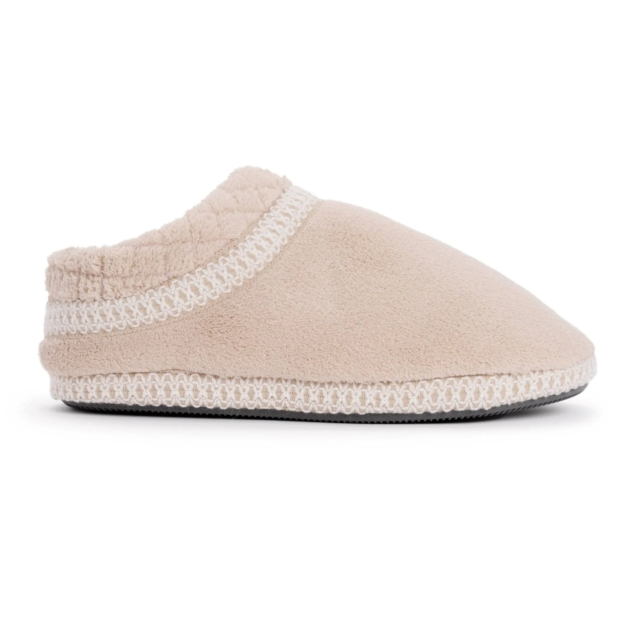 Muk Luks Women's Rita Full Fit Washable Slipper, Daisy White, M (7-8)