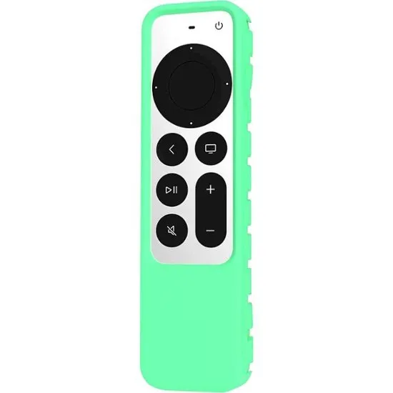 Apple TV 4K Remote Silicone Case for Apple AirTag - Green Glow | SaharaCase