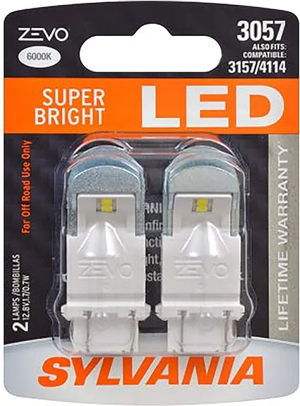 Sylvania Zevo 3057 White LED Bulb 2-Pack