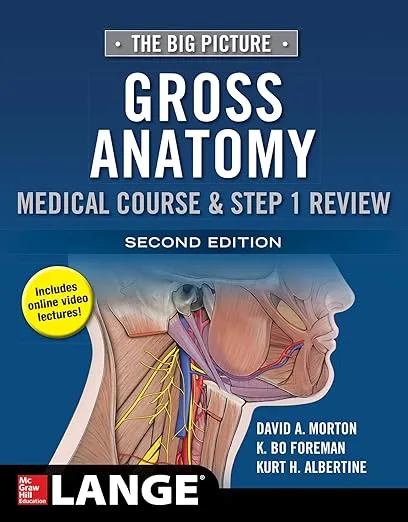 The Big Picture: Gross Anatomy, Medical Course & Step 1 Review, Second Edition