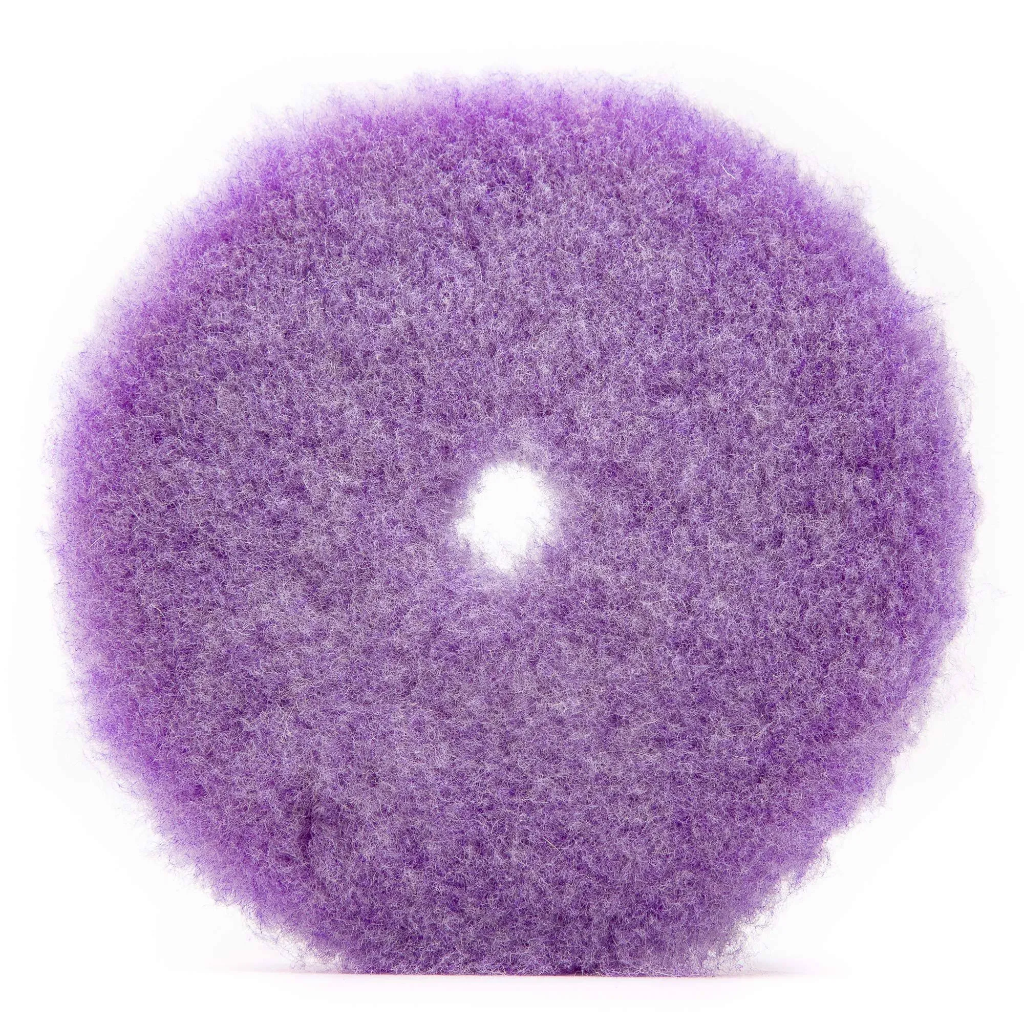 Lake Country Purple Foamed Wool Cutting Pad 5.25&#034; | For 5&#034; Backing Plate