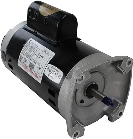 Century Electric B855 2-Horsepower 56Y-Frame Up-Rated Square Flange Replacement Motor (Formerly A.O. Smith)