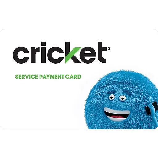 Cricket Wireless $50 Refill Prepaid Airtime Card | Staples