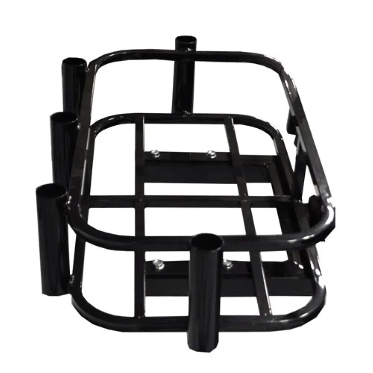 GTW Mach Rear Hitch Mount Golf Cart Cooler/Rod Holder Rack