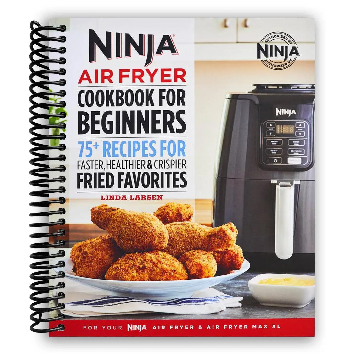 The Official Ninja Air Fryer Cookbook for Beginners by Linda Larsen