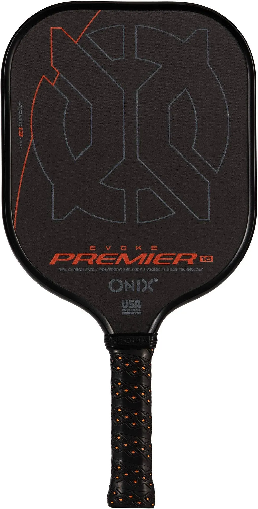 ONIX Evoke Premier Pro Raw Carbon Pickleball Paddle