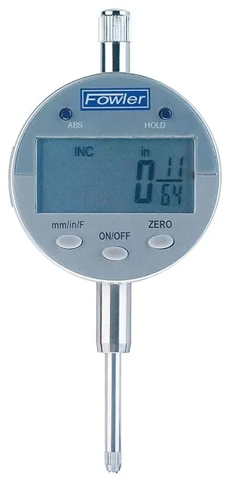 Fowler 54-520-260-0, Indi-X Blue Digital Indicator with 0-1&#034;/25Mm Measuring Rang