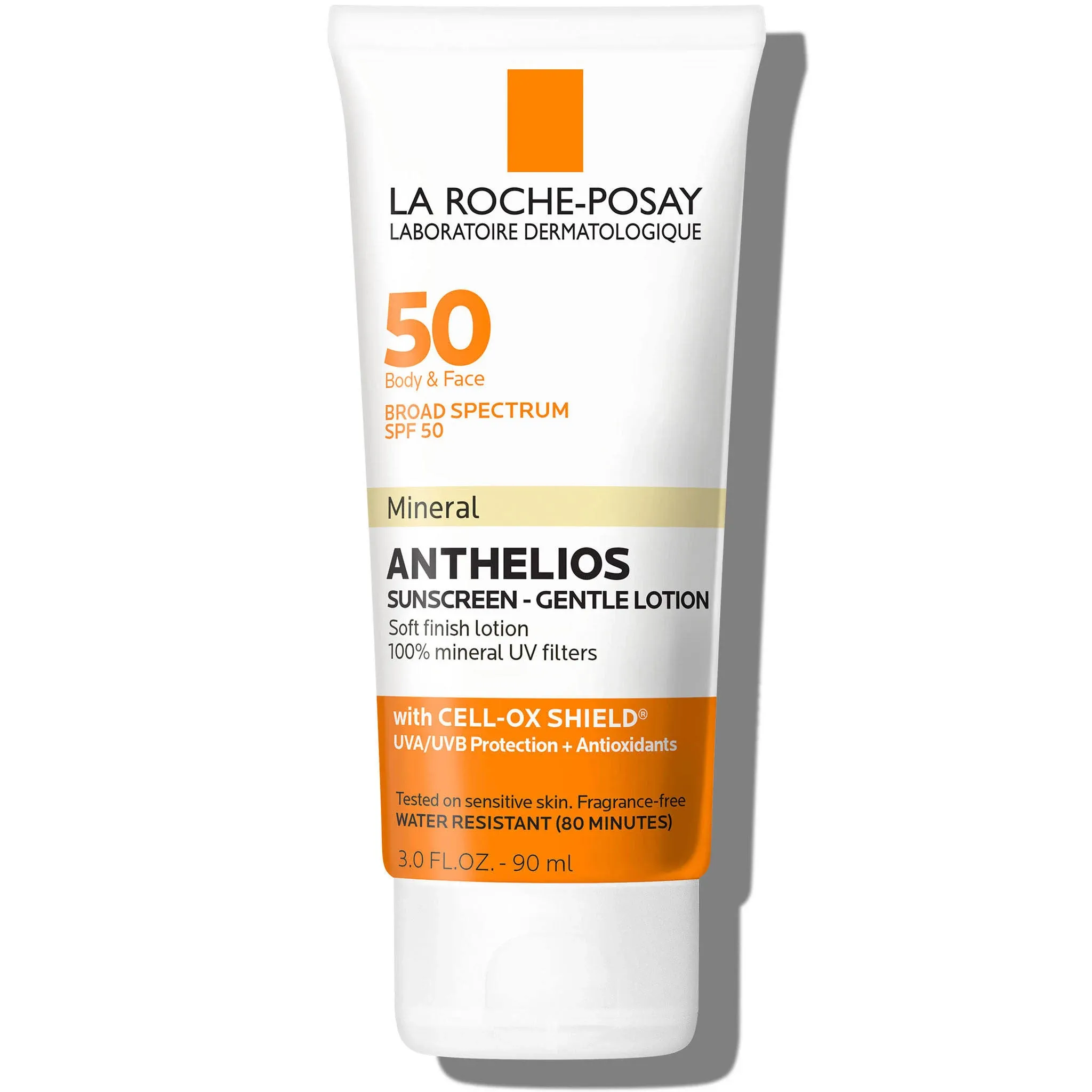 La Roche Posay Anthelios Sunscreen, Ultra-Light Fluid Face Sunscreen, Oxybenzone-Free Sunscreen Lotion - SPF 60 - 1.7 fl oz​​