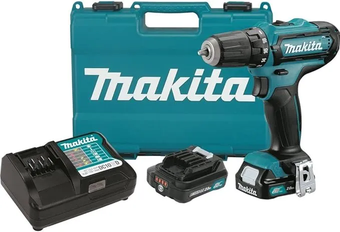 Makita FD05R1 12V Max CXT LI-ION 3/8&#034; Drill Driver Kit LOOK!!