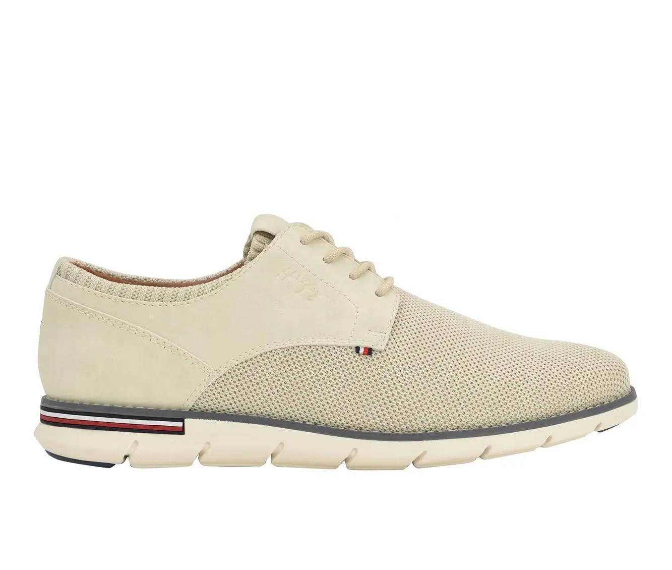 Tommy Hilfiger Men's Winner Casual Lace Up Oxfords - Light Natural - Size 8.5M