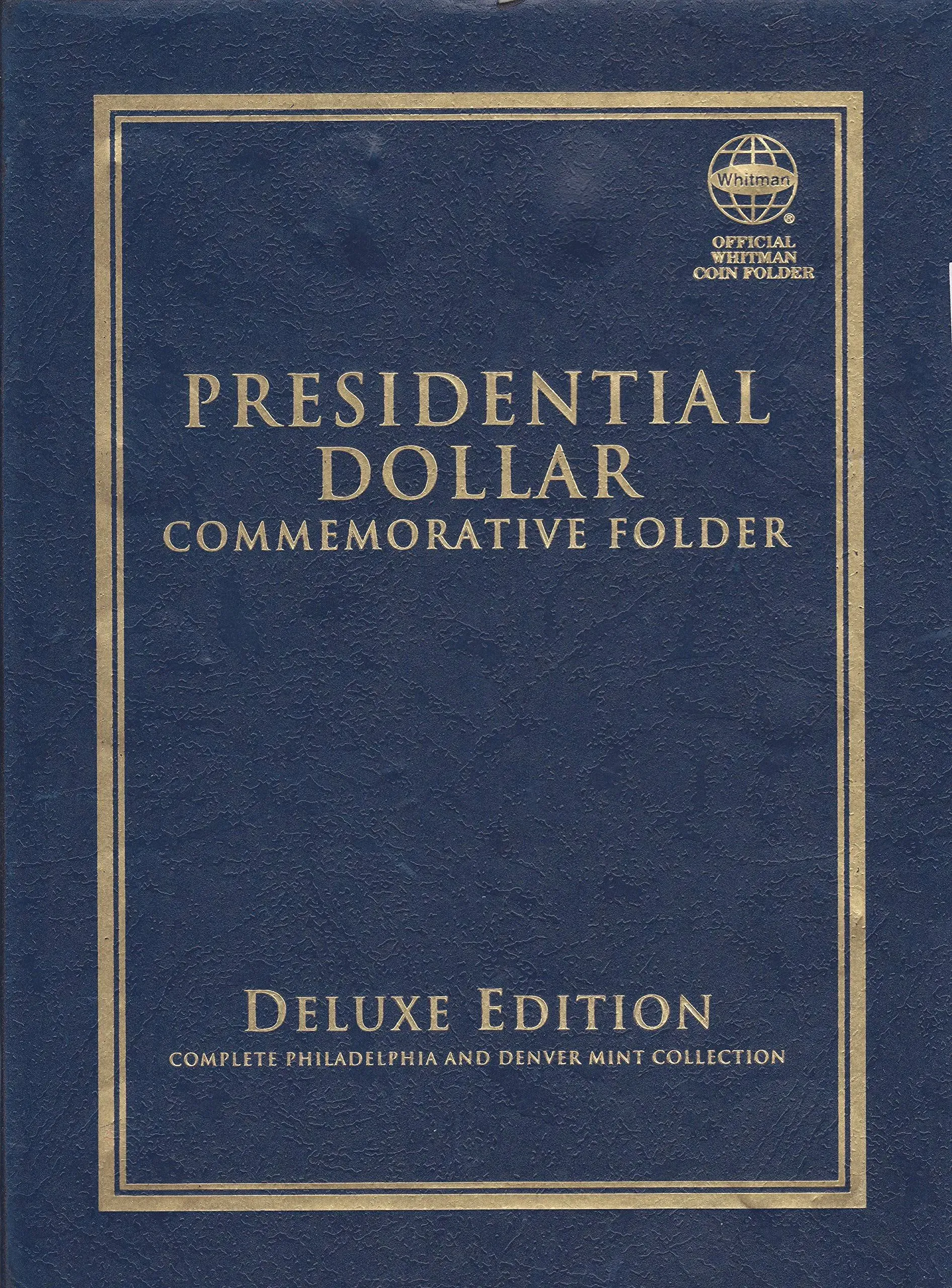 Presidential Dollar Commemorative Folder: Complete Philadelphia and Denver Mint ...