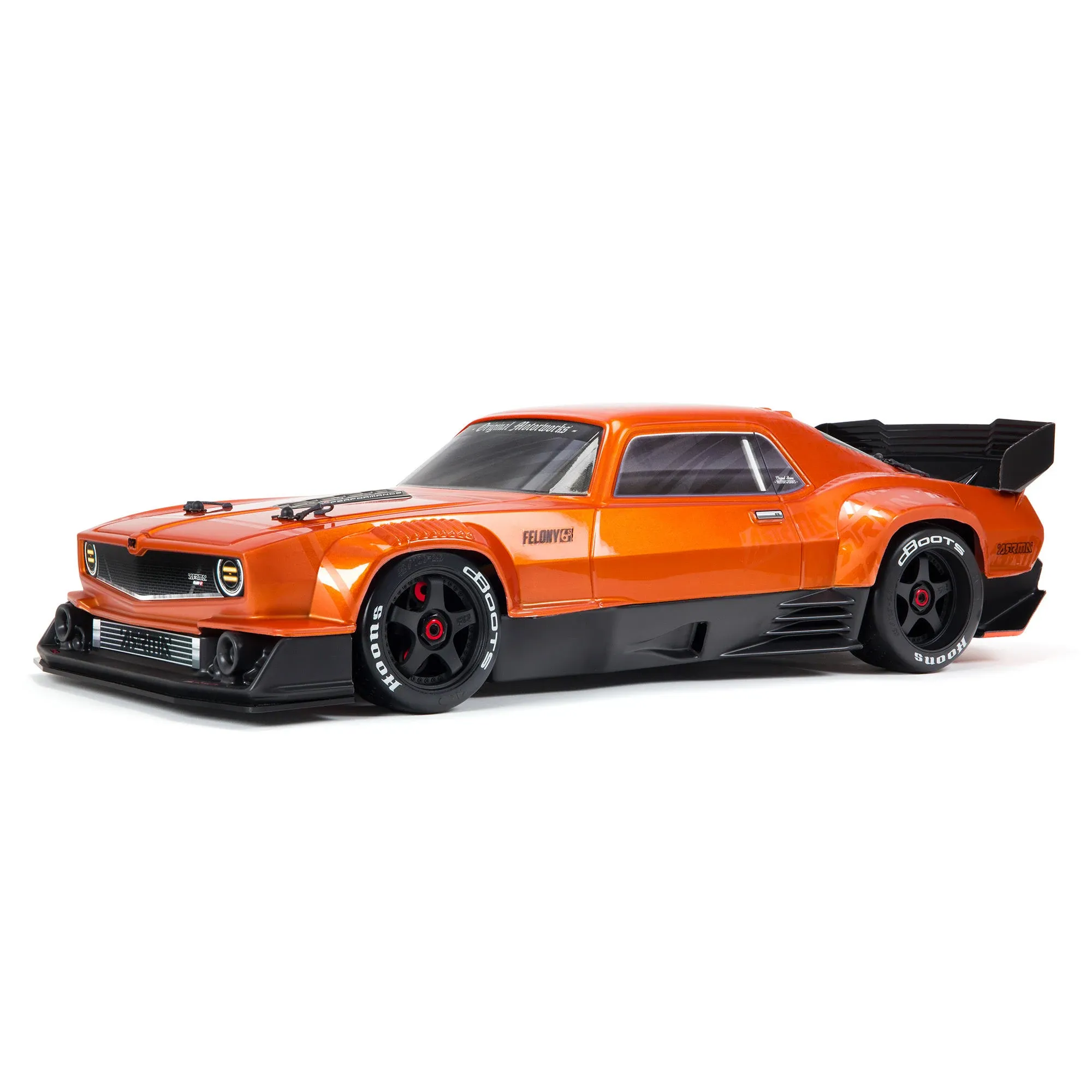 Arrma 1/7 Felony 6S BLX Street Bash All Road Muscle Car RTR Orange