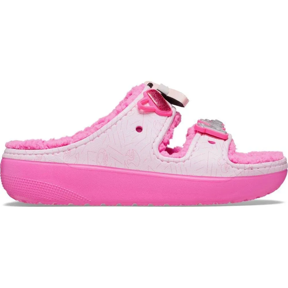 Crocs Barbie Cozzzy Sandal, Electric Pink, W6/M4