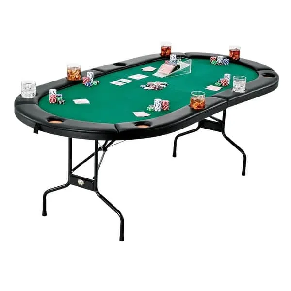 Fat Cat Folding Texas Hold 'Em Table / 64-2039 - Bed Bath & Beyond - 18087798