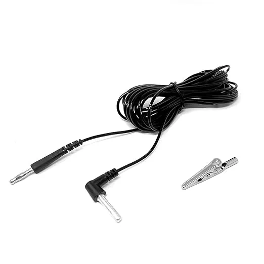 ESD Grounding Cable with Alligator Clip Banana Plug and USA Outlet Plug, with ...