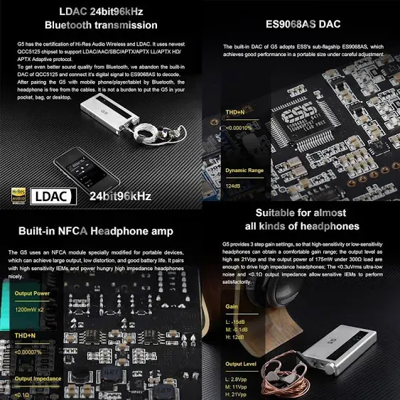 Topping G5 Portable DAC/Amp