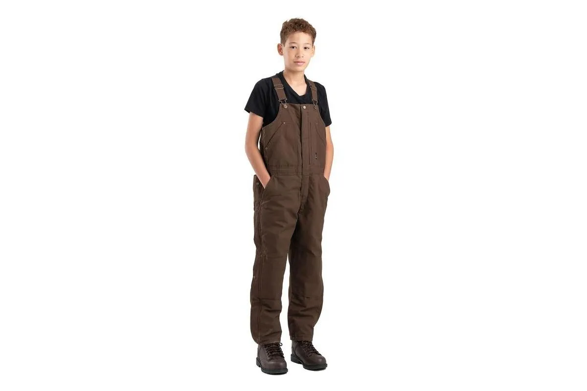 Berne Plum 100% Cotton Youth Insulated Bib Overall