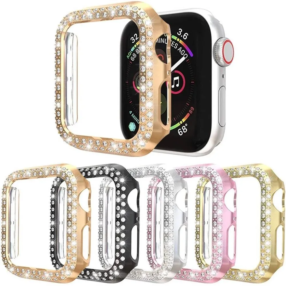 Richone [5-Pack] Protector Case Compatible with Apple Watch Series 3 Series 2 ...