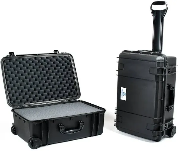 Seahorse 920 Wheeled Case with Foam, Black