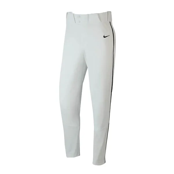 Men's Nike Vapor Select Piped Baseball Pants Large White/Black