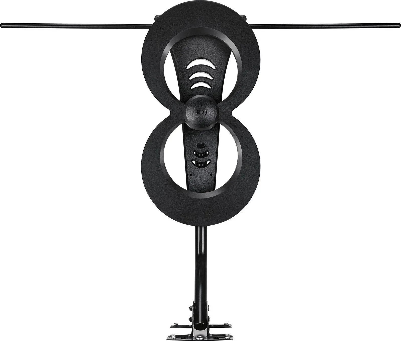 Antennas Direct - ClearStream 2MAX Indoor/Outdoor HDTV Antenna - Black