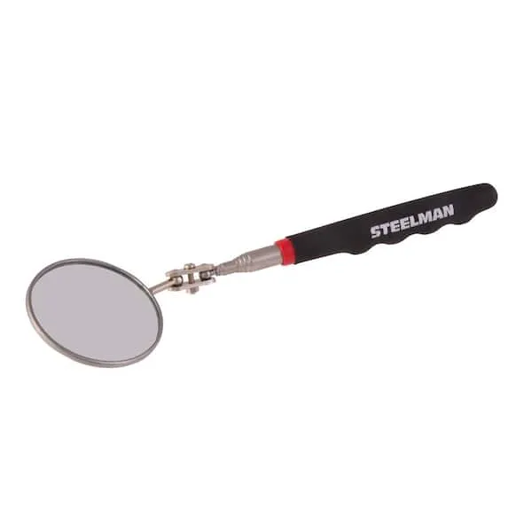 36 in. Telescoping 2.25 in. Round Inspection Mirror