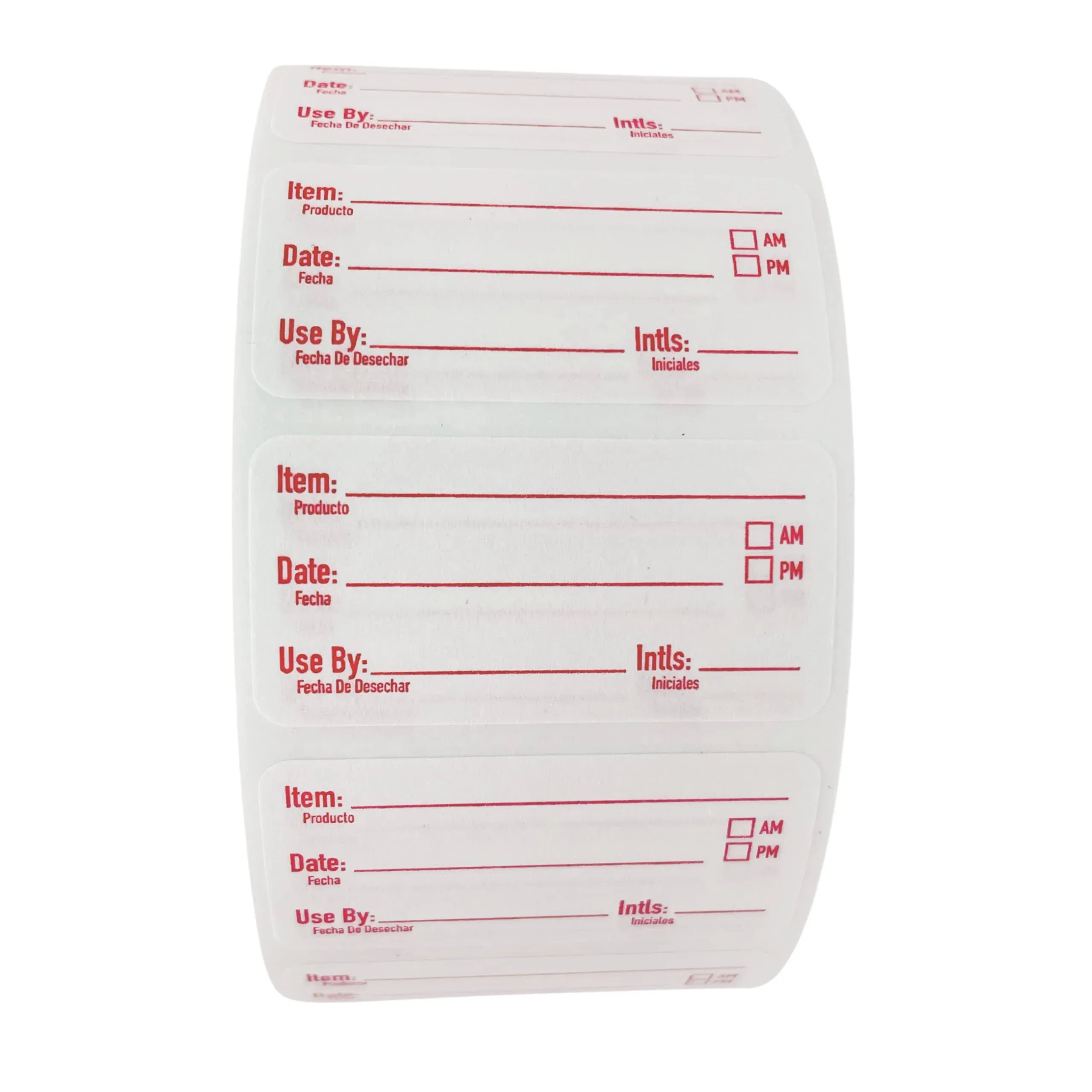 ATL Direct 2x1 Dissolvable Labels for Food containers Dissolvable Food Labels...