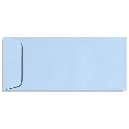 #10 Open End Envelopes (4 1/8 x 9 1/2) - Baby Blue (50 Qty.)