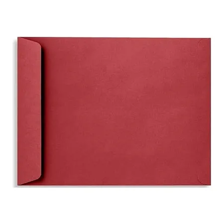 10 x 13 Open End Envelopes - Ruby Red (50 Qty.)