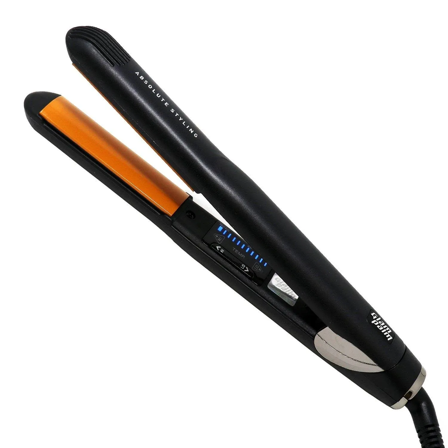 Glampalm Ceramic Hair Volumizing Iron, 1 inch