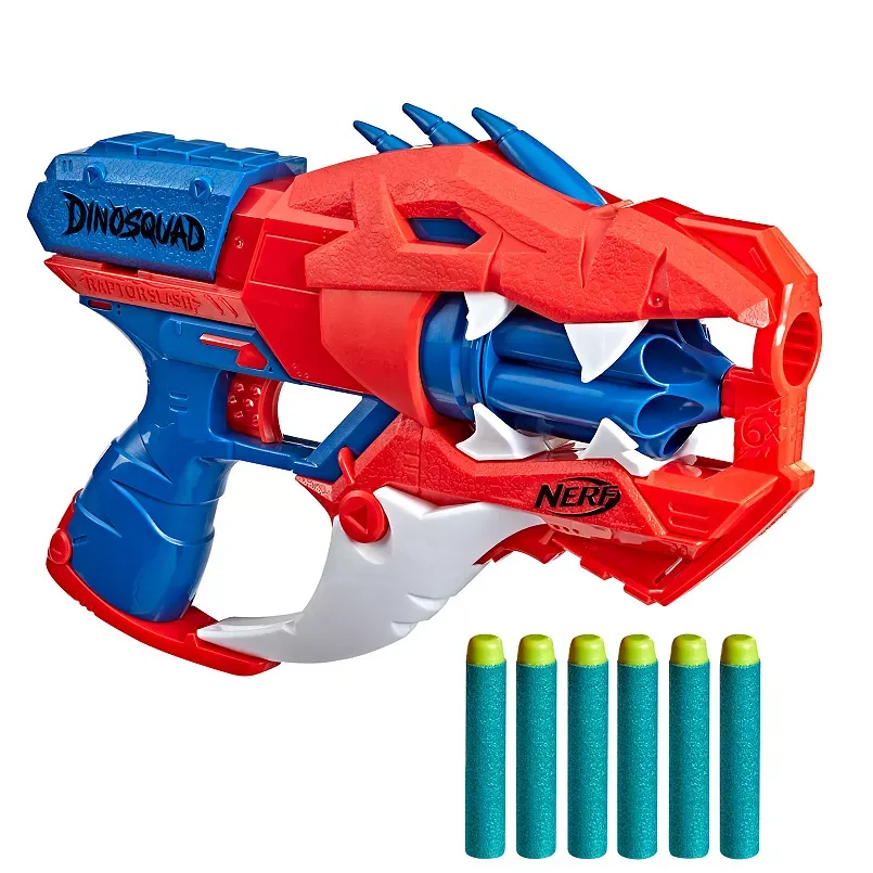 Nerf DinoSquad Raptor-Slash Foam Dart Blaster