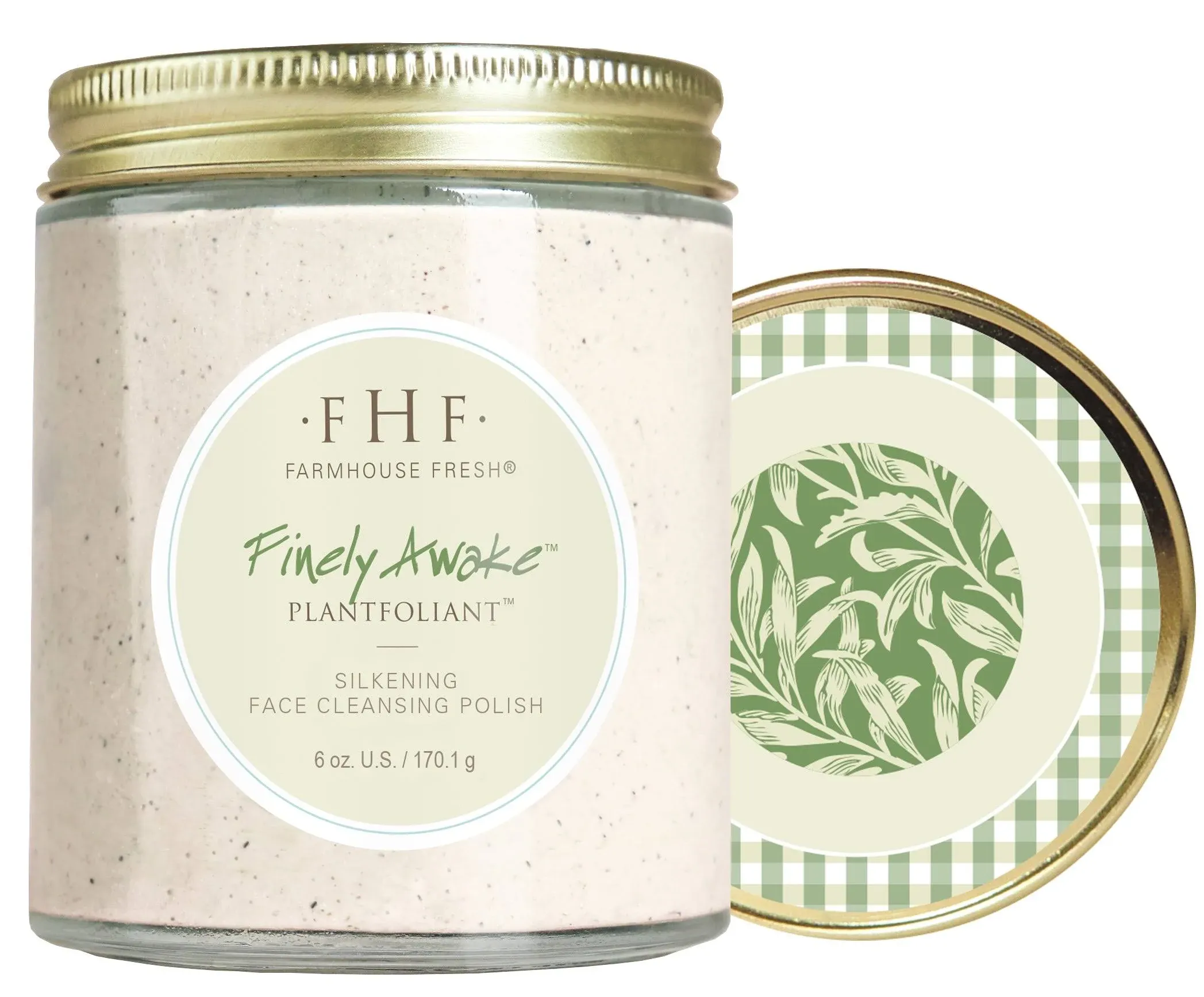 Farmhouse Fresh Finely Awake Plantfoliant Silkening Face Cleansing Polish