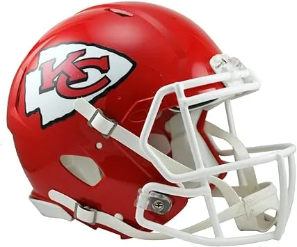 Riddell Kansas City Chiefs Authentic Speed Football Helmet