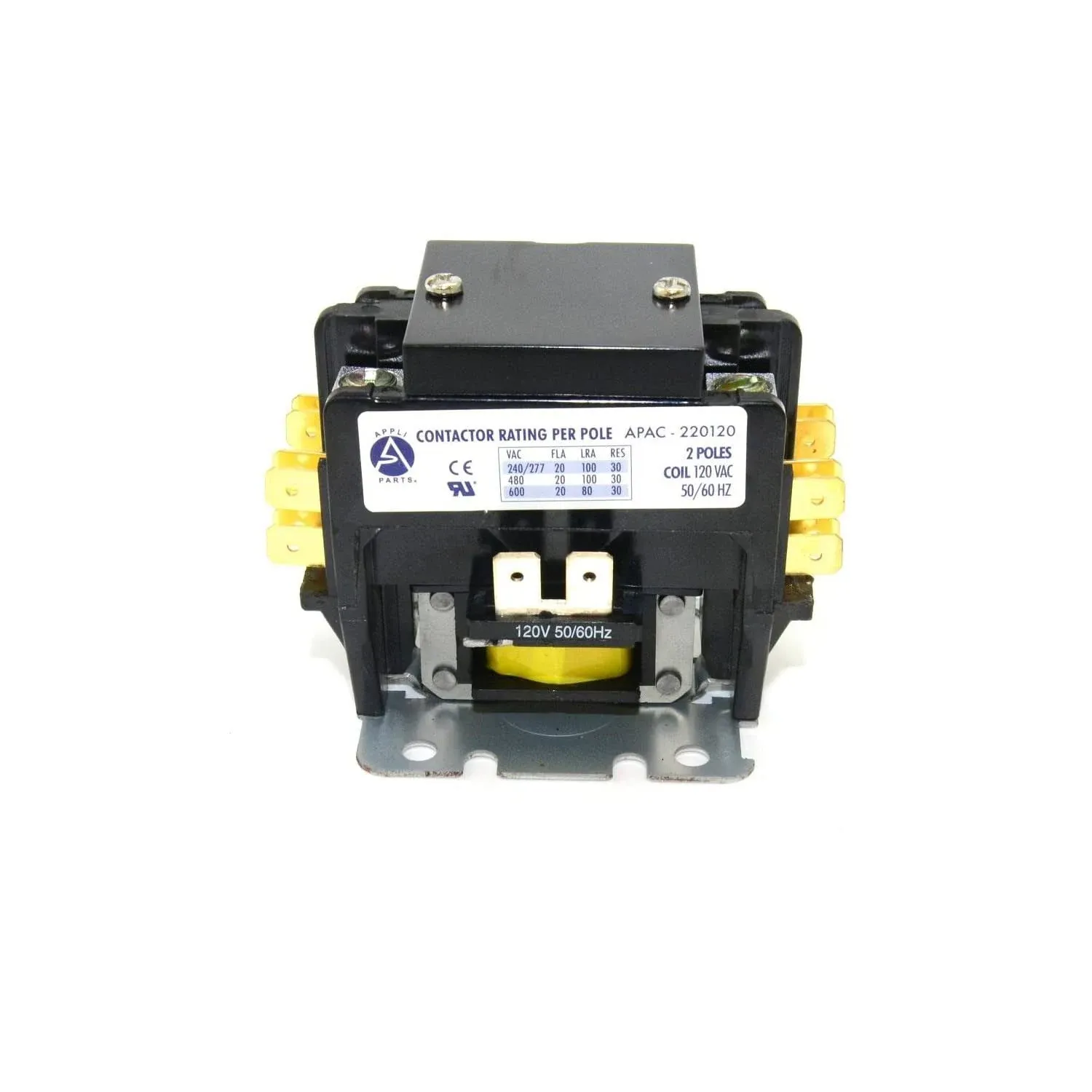 Appli Parts Heavy Duty 2 Poles Contactor