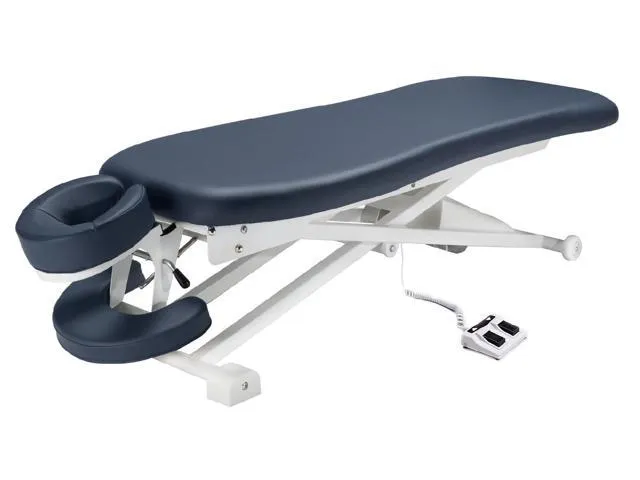 Master Massage® 29" TheraMaster™ Flat Electric Powerlift Electric Table Royal Blue