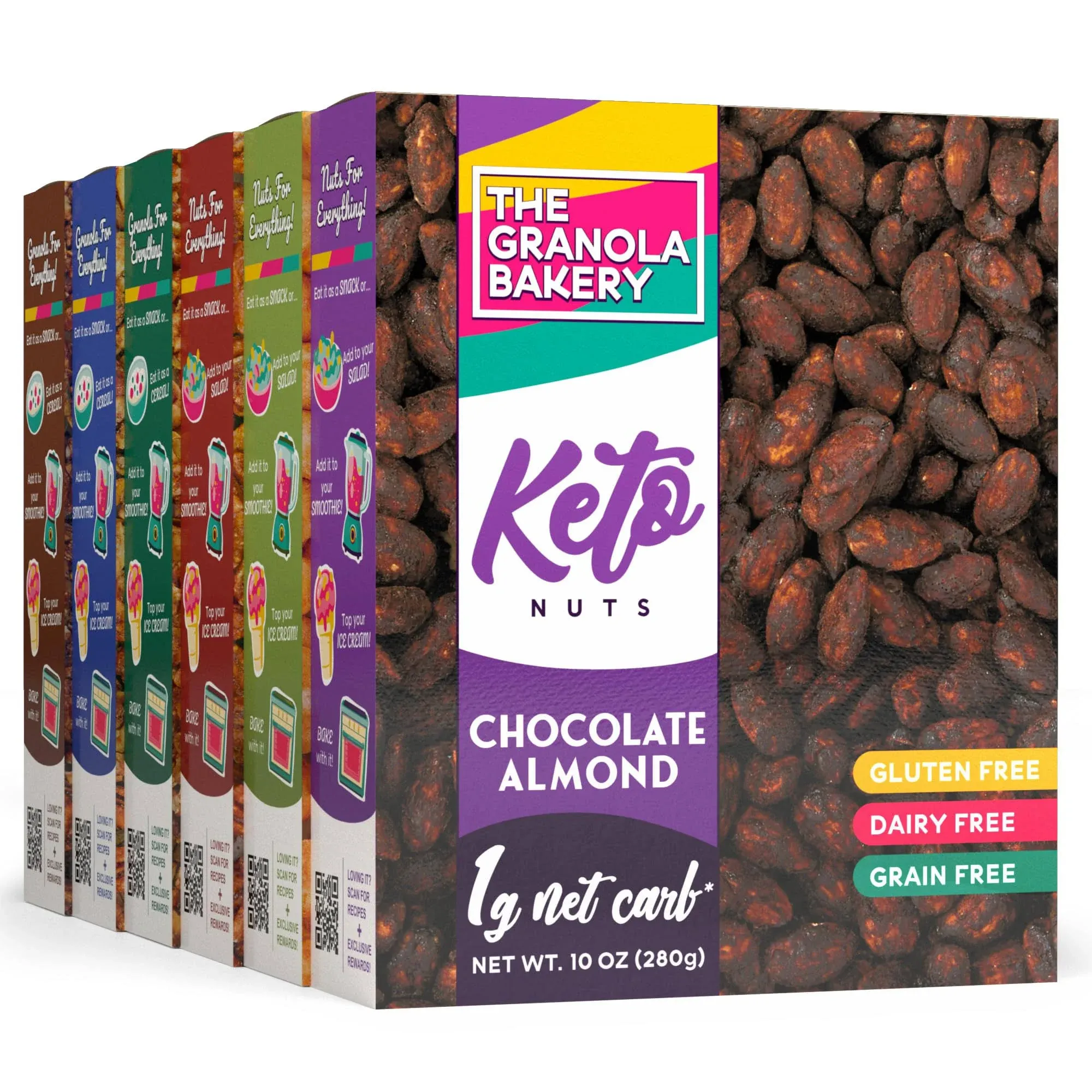 YoleEZ TGB Variety Keto Nuts and Granola