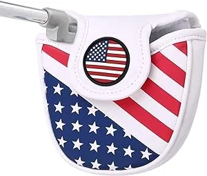 USA Mallet Putter Cover Headcover