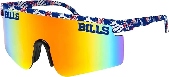 Buffalo Bills NFL Floral Large Frame Sunglasses