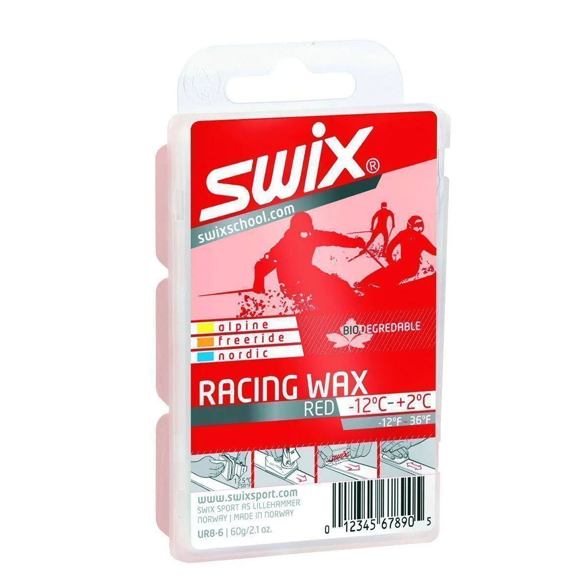 Swix Bio Racing Wax Red