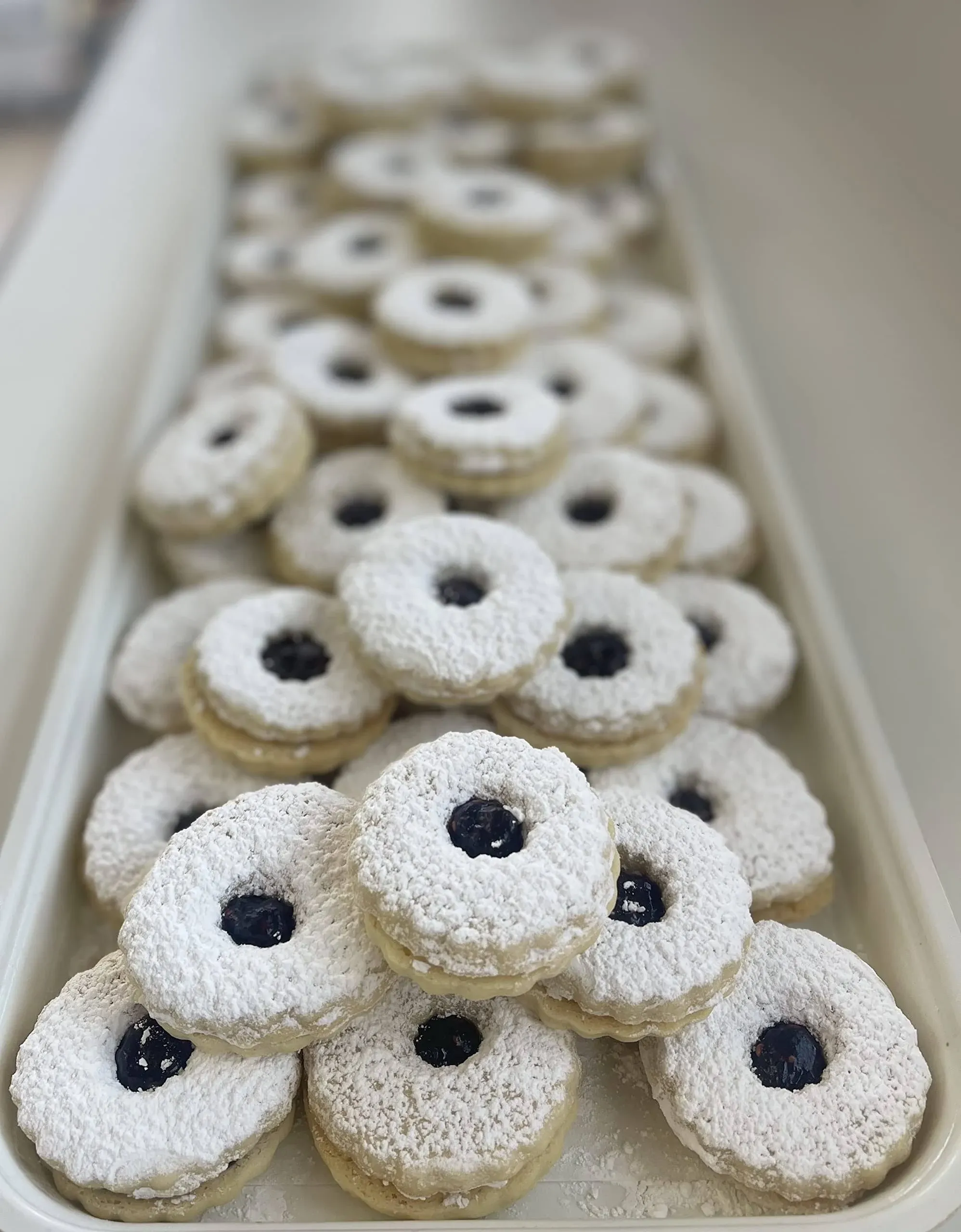 Gourmet New York Bakery Fresh Linzar Tarts